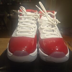 Air Jordan 11 Retro “Cherry” Varsity Red White — Size [You